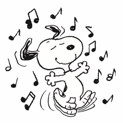 Snoopy bailando