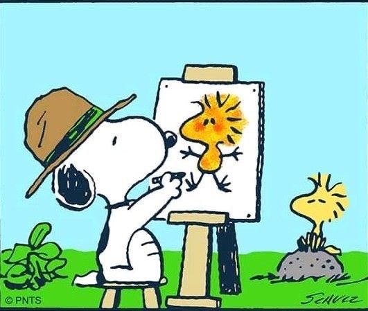 Snoopy y Woodstock